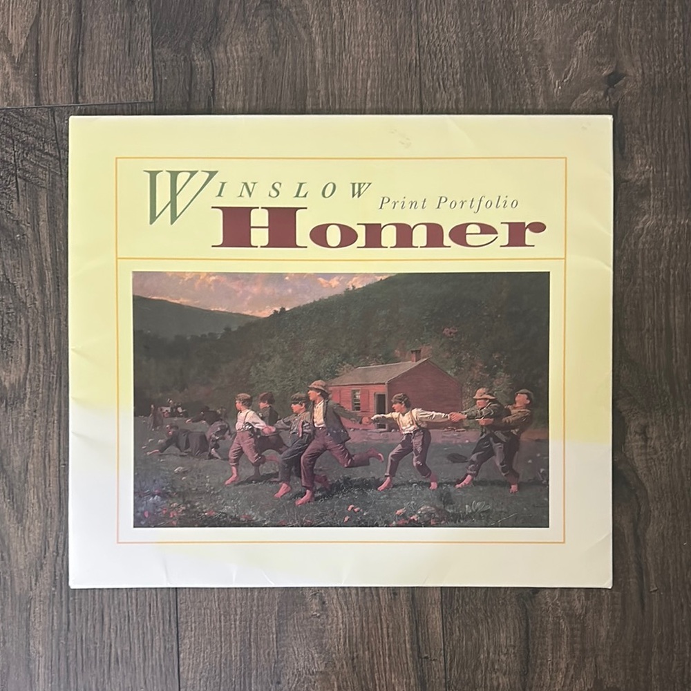 Winslow Homer Print Portfolio 8 Prints 13x15"